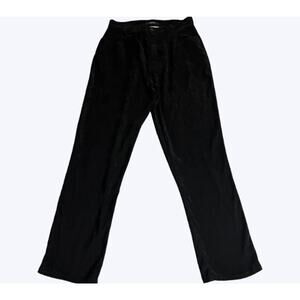Vintage Bill Blass Womans Black Corduroy Size 12 Stretch Jeans Pants